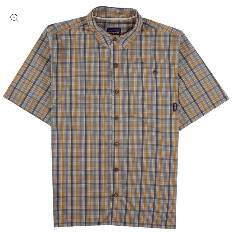 Patagonia Men's Short-Sleeved Puckerware Shirt Sz. XL